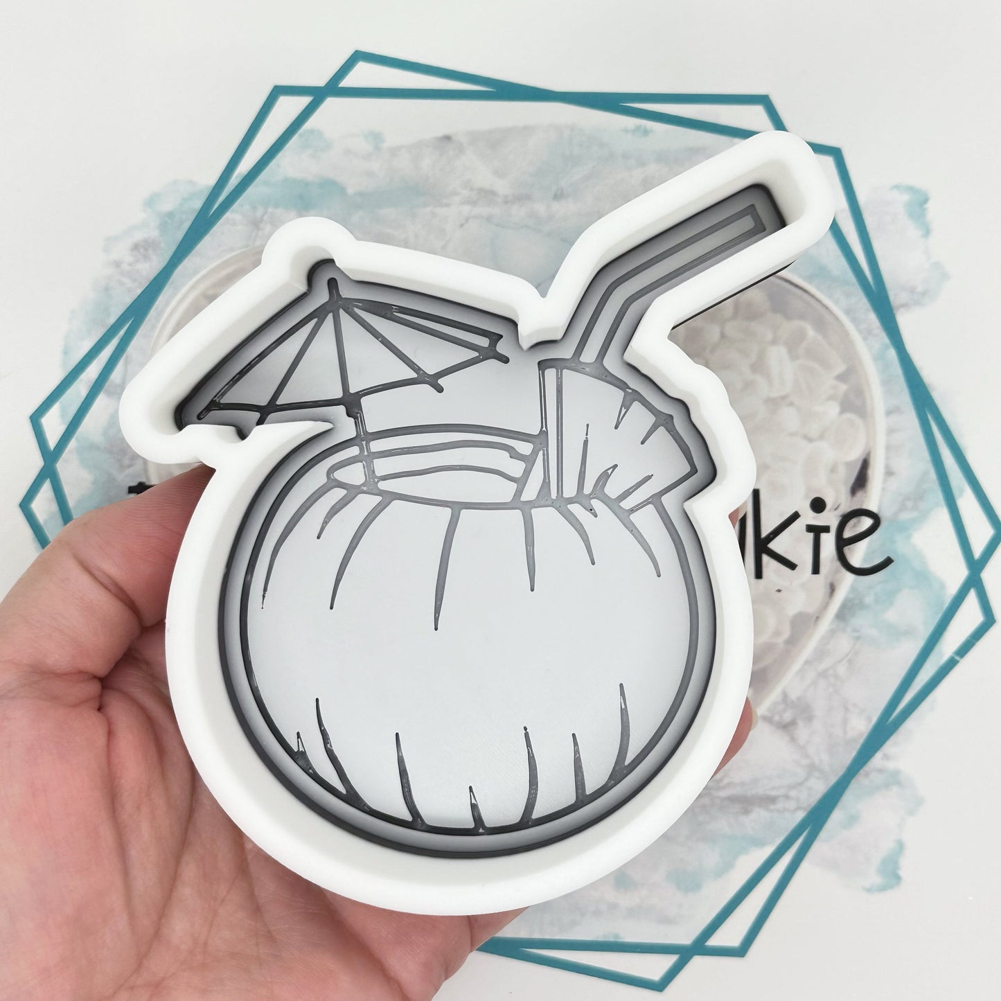 Coconut Drink Freshie Mold