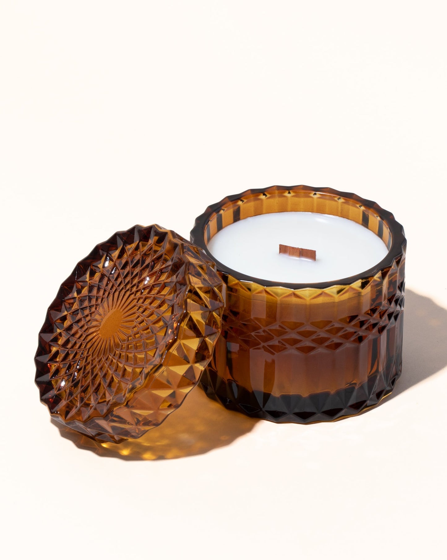7oz posh vessel & lid- translucent citrine - the stash