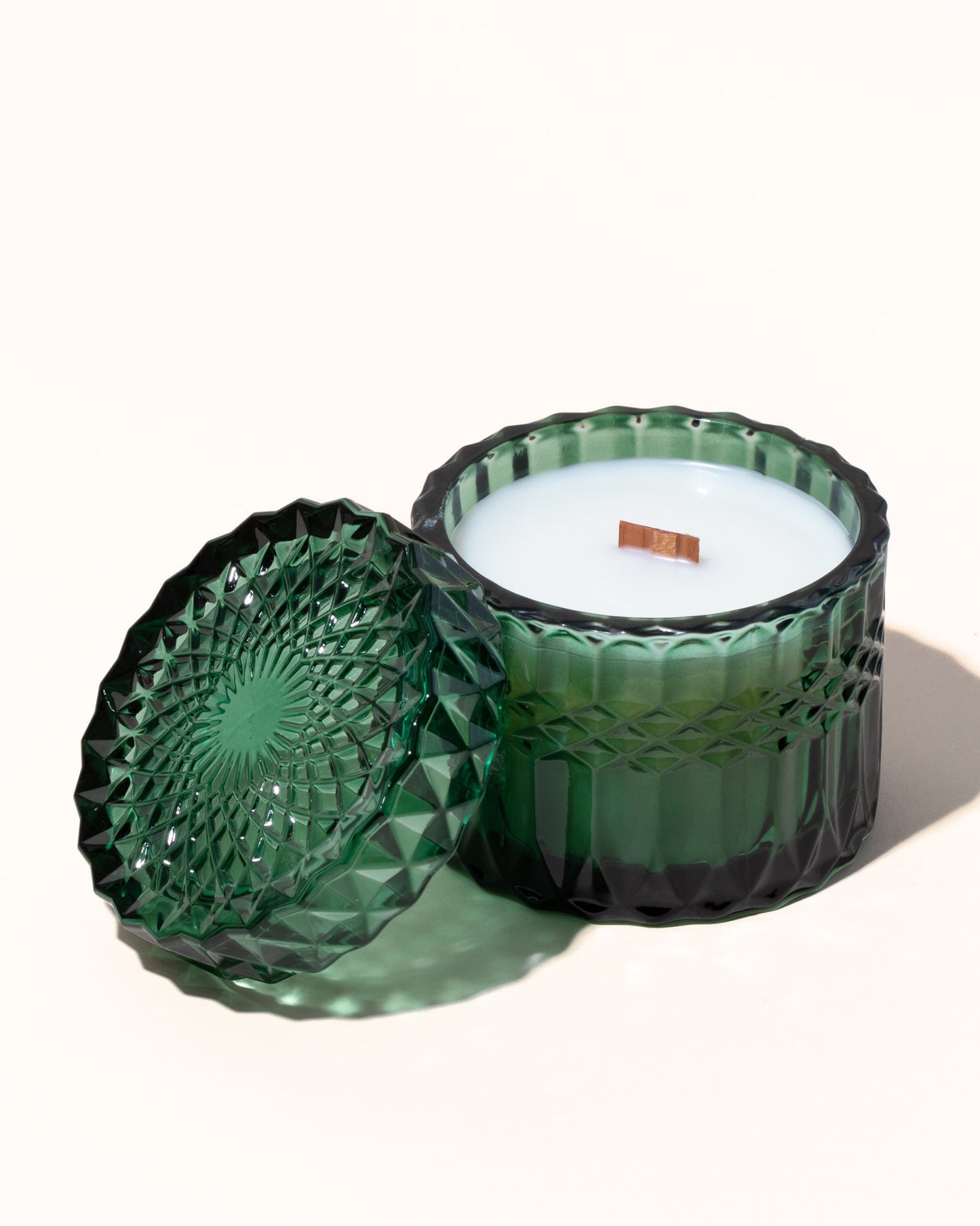7oz posh vessel & lid- translucent emerald - the stash
