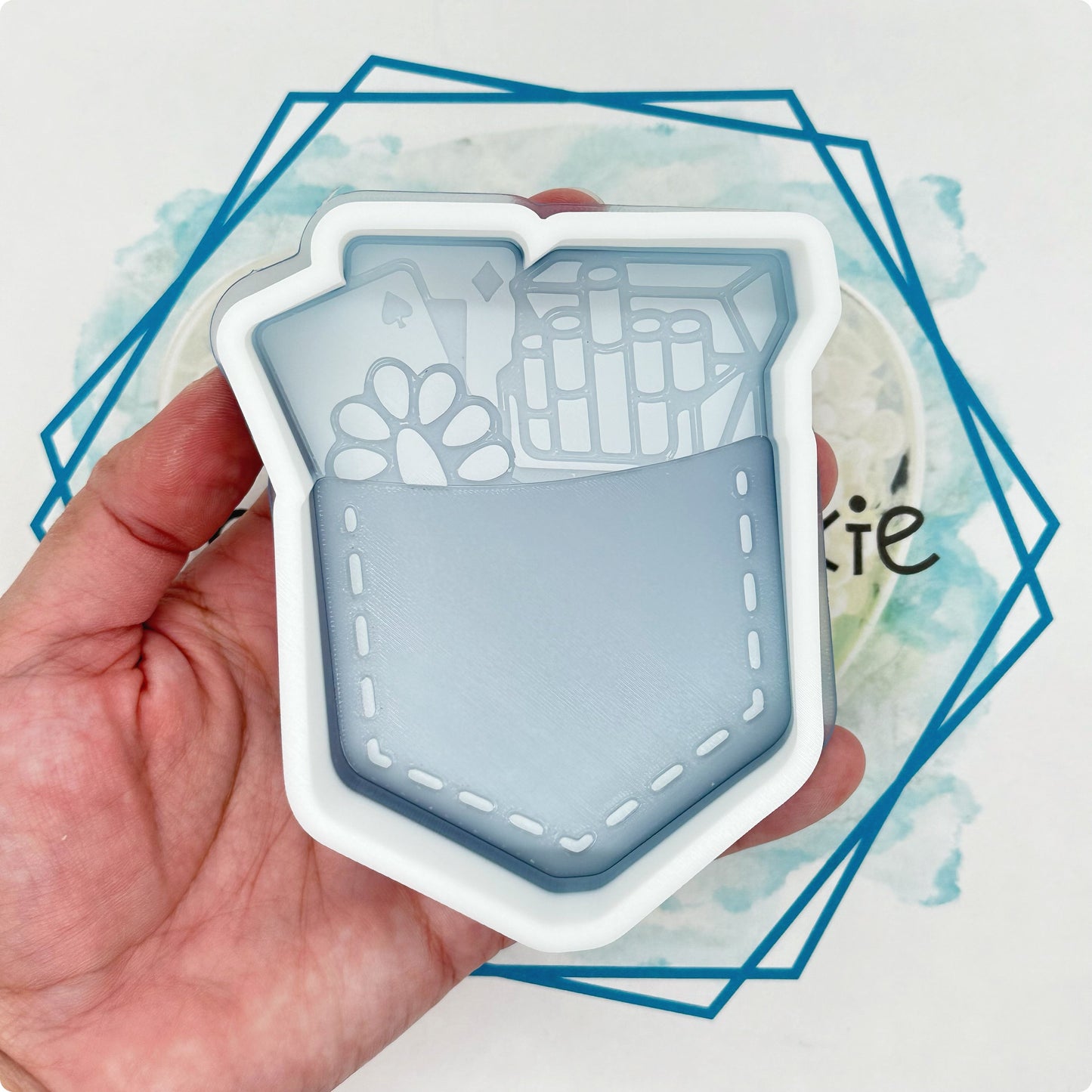 Cowgirl Pocket Freshie Mold