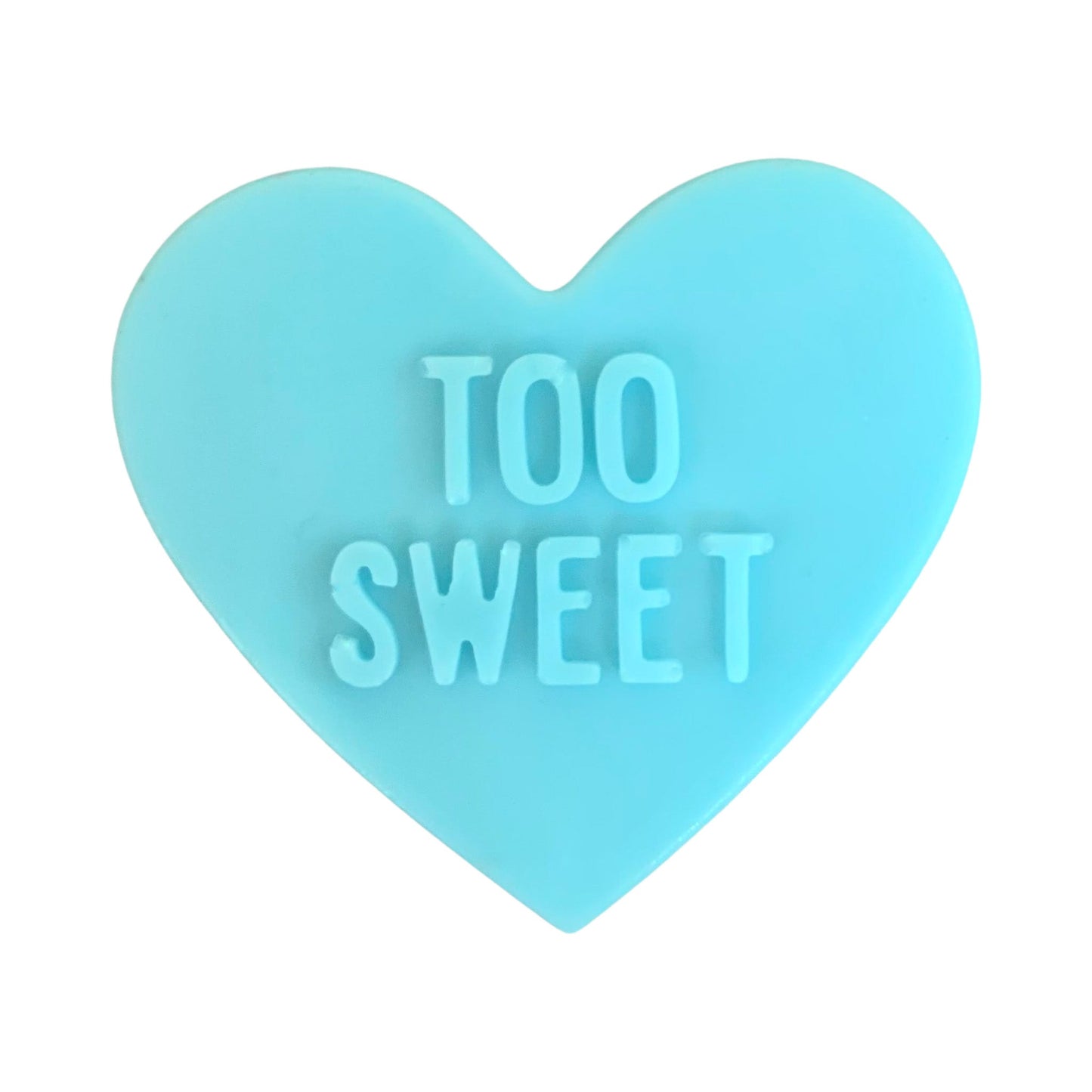 3D Large Valentine Heart"TOO SWEET"