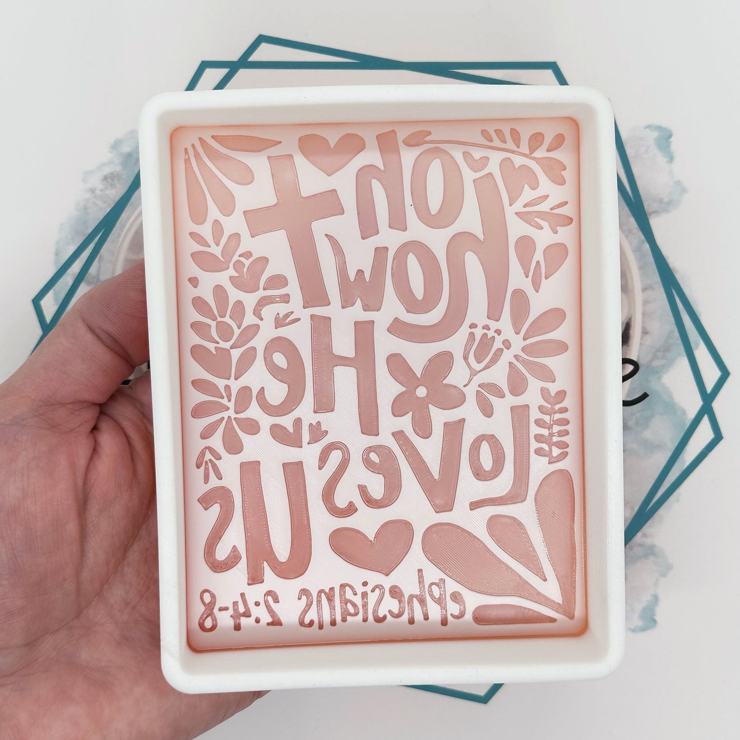 *NEW RELEASE* Oh How He Loves Us Freshie Mold
