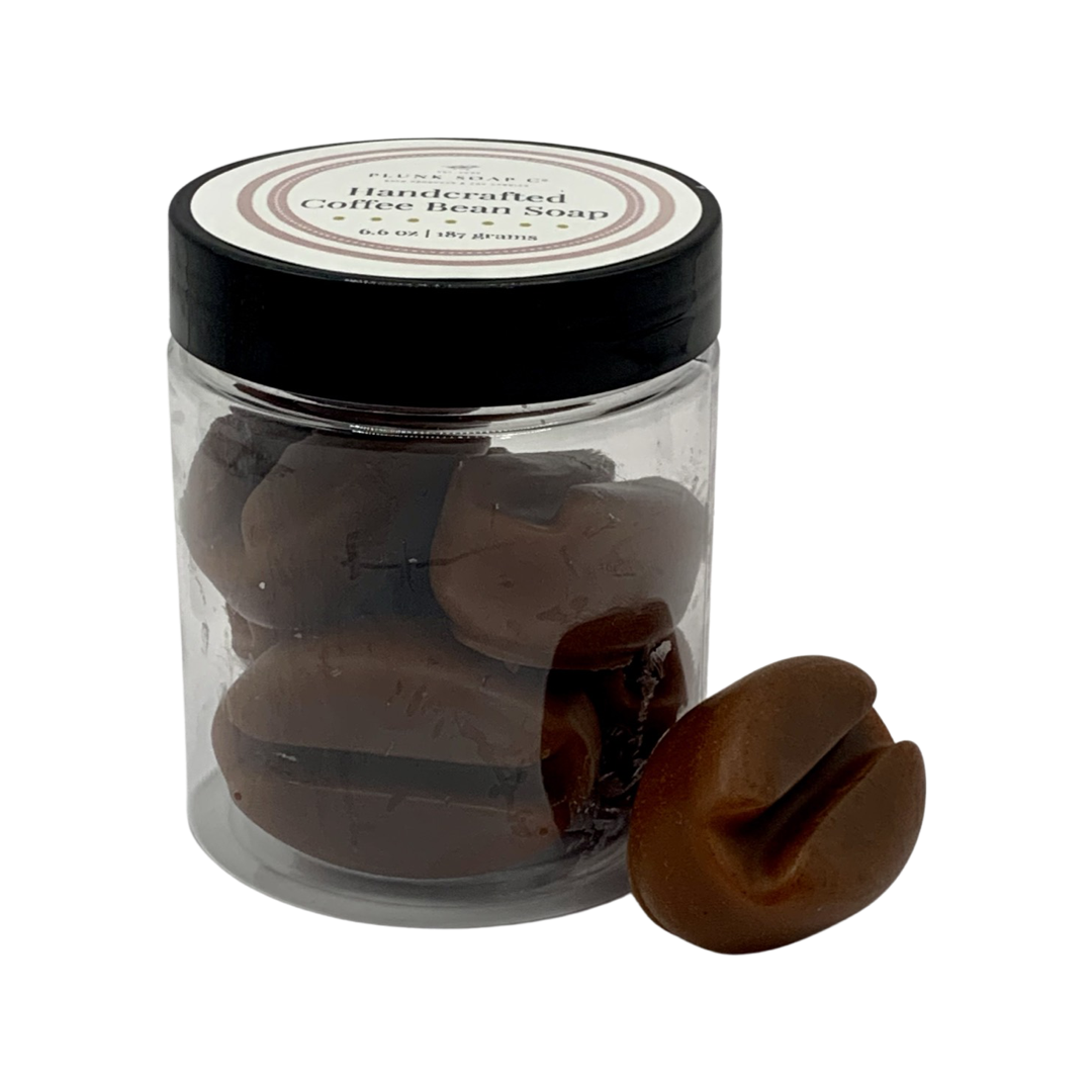 Coffee Bean Soap: Novelty Gift, Stocking Stuffer, Holiday gift, Coffee Lovers