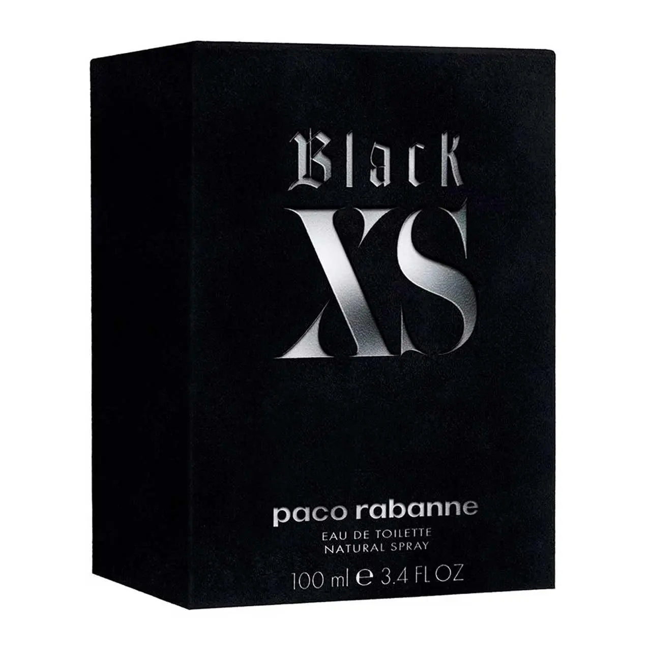 Black XS by Paco Rabanne For Men EDT 3.4oz Spray (New Packaging)