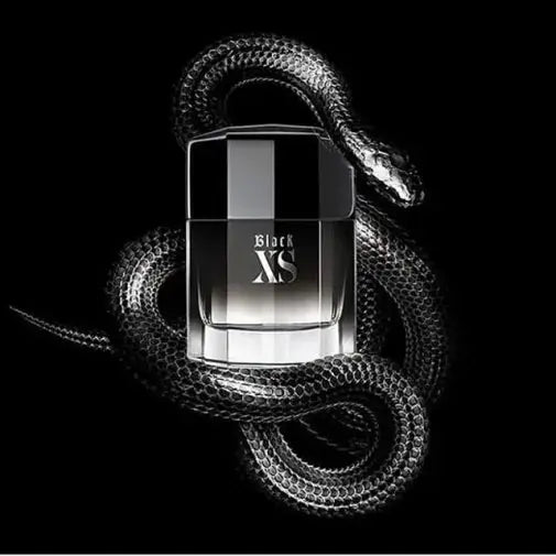 Black XS by Paco Rabanne For Men EDT 3.4oz Spray (New Packaging)