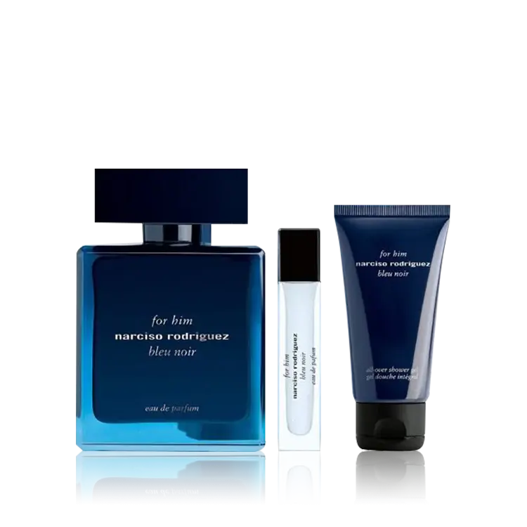 Bleu Noir By Narciso Rodriguez For Him (3pc Gift Set) For Men