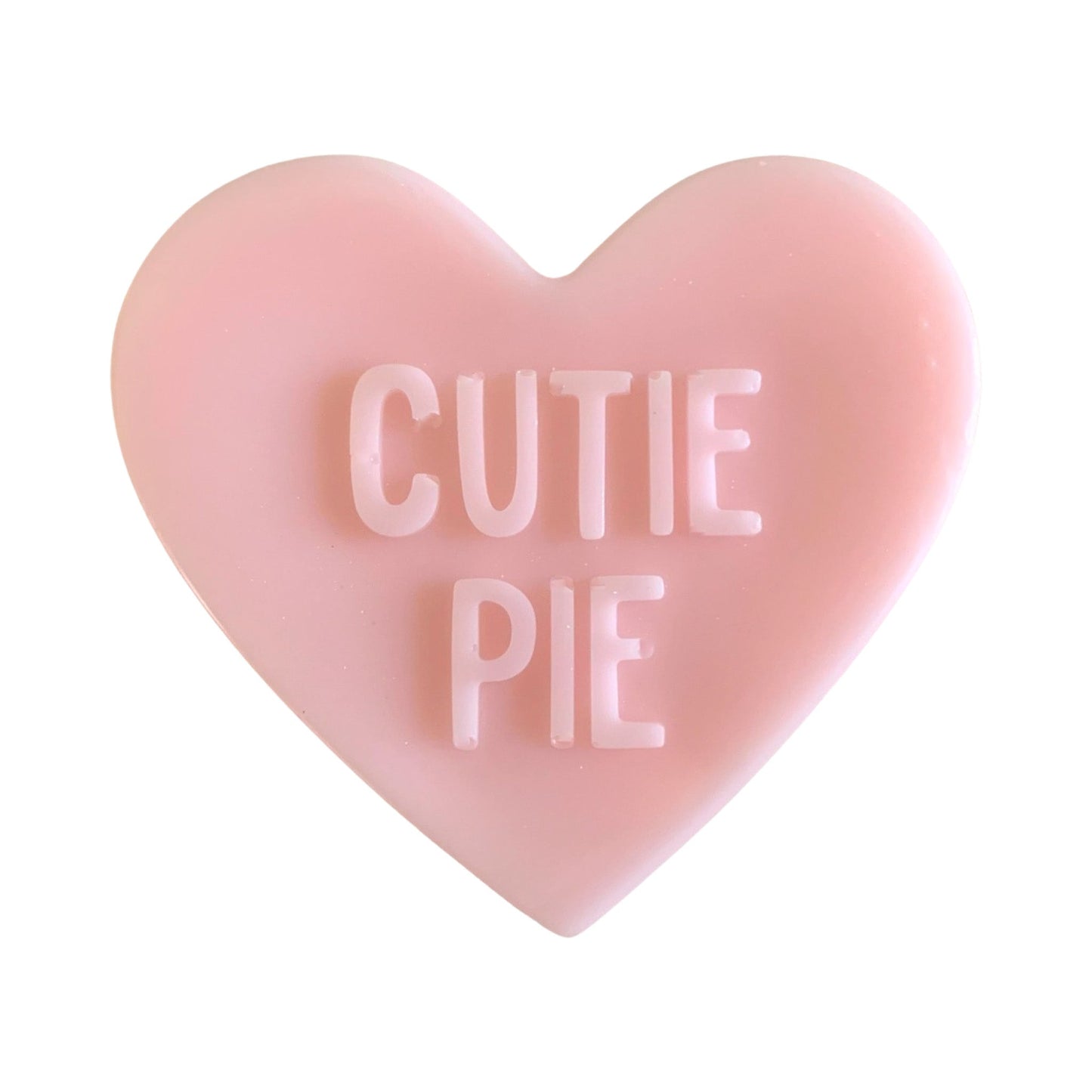 3D Large Valentine Heart "Cutie Pie" Soap