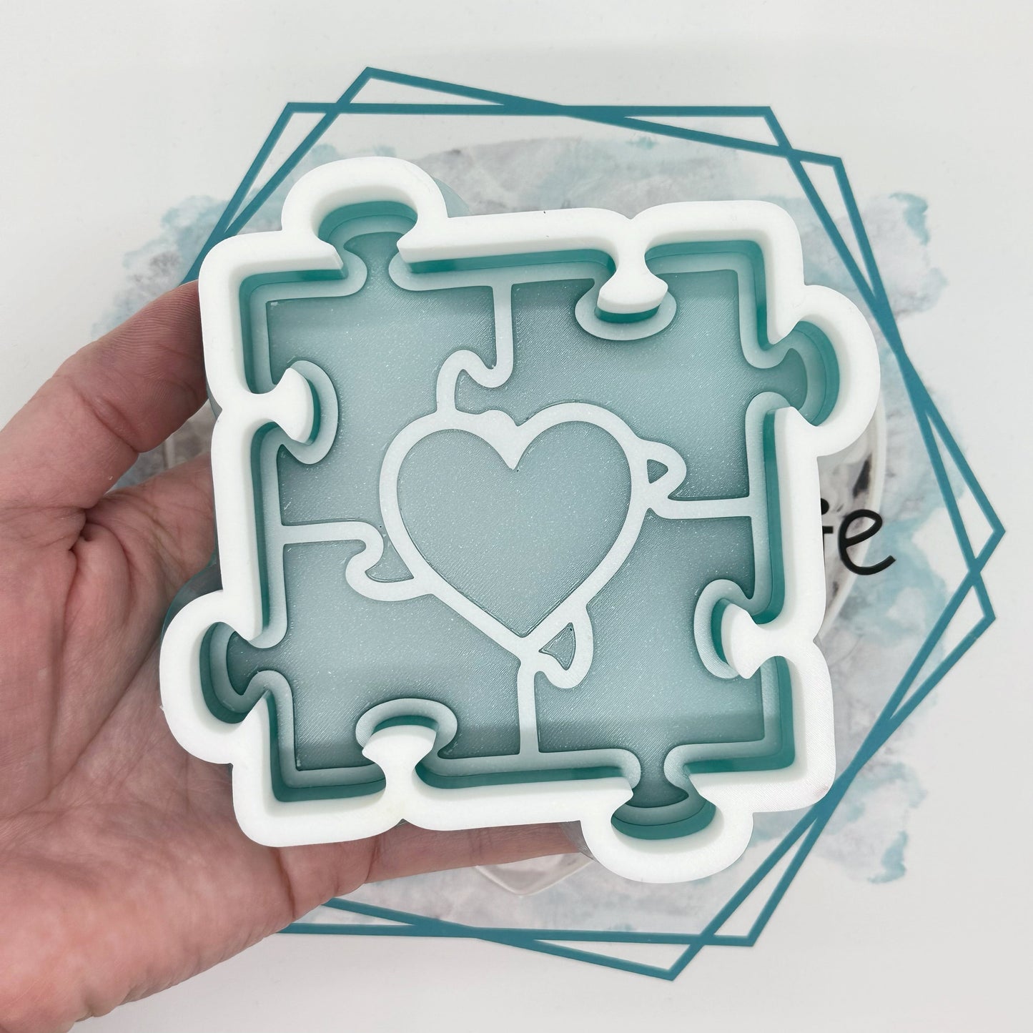 Autism Puzzle Freshie Mold