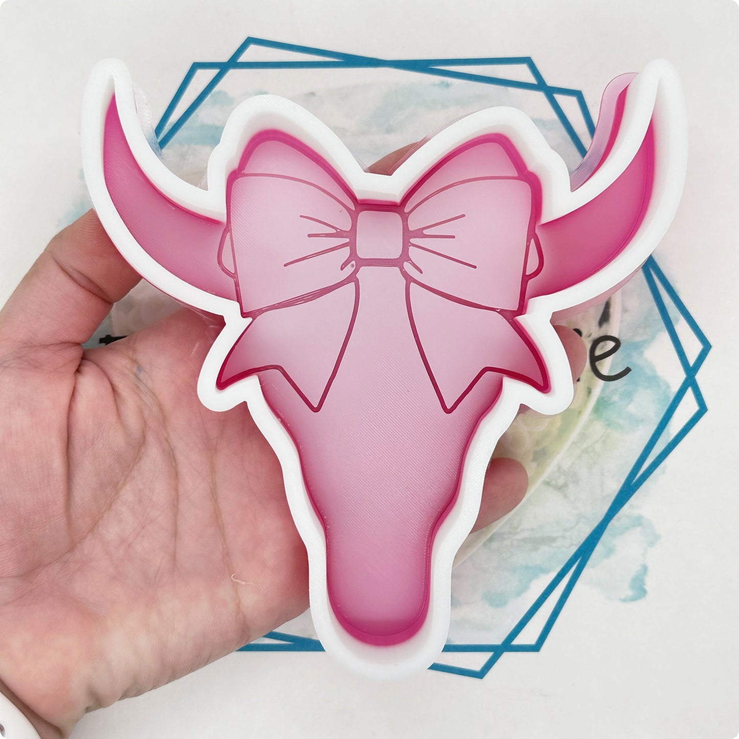 Coquette Bull Skull Mold