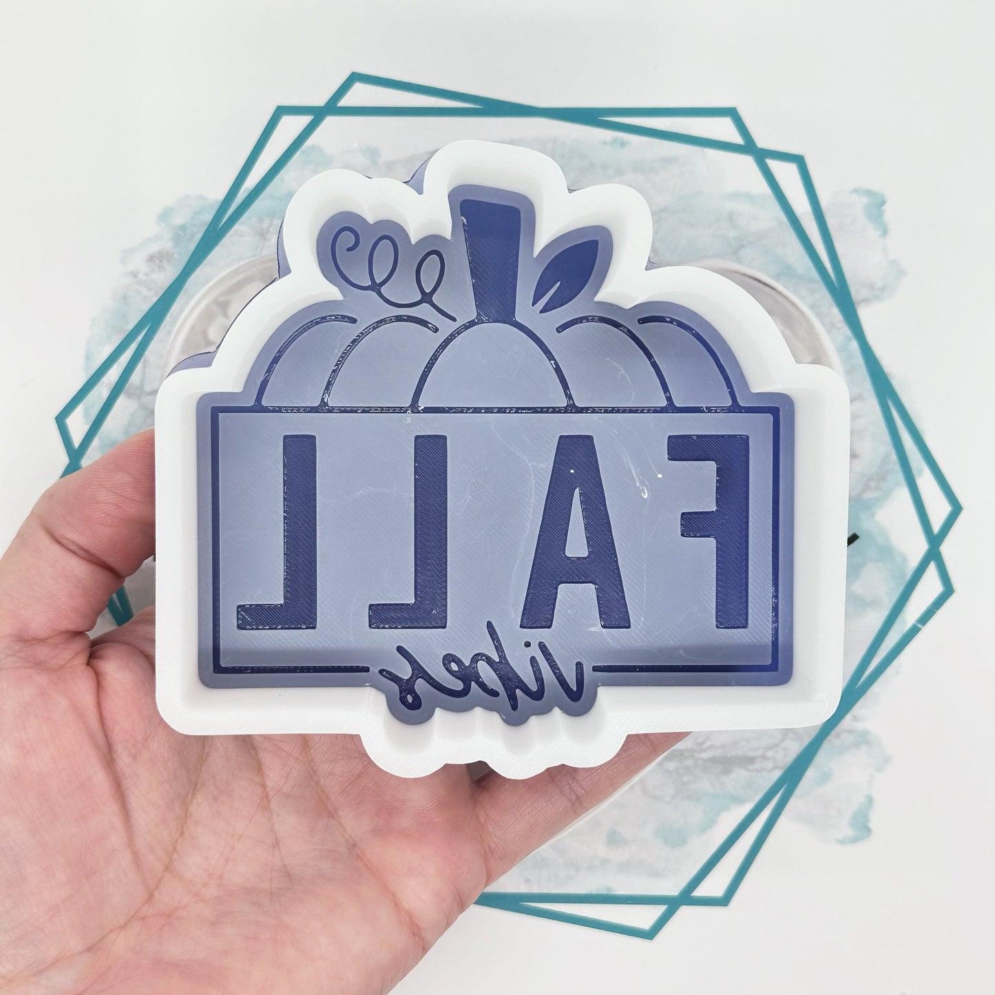 Fall Vibes (Pumpkin) Freshie Mold