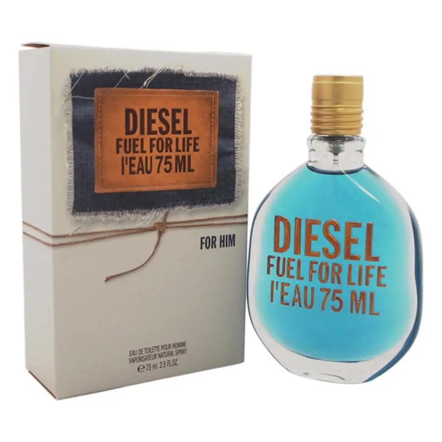 Fuel Life L'Eau By Diesel For Men 2.5oz Spray