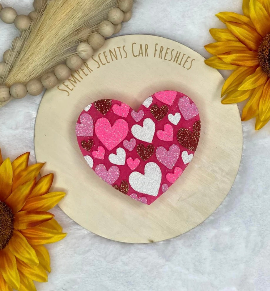 Heart in Hearts Freshie Mold