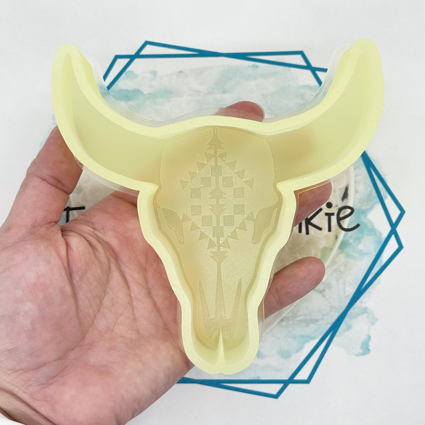 Cow Skull Freshie Mold