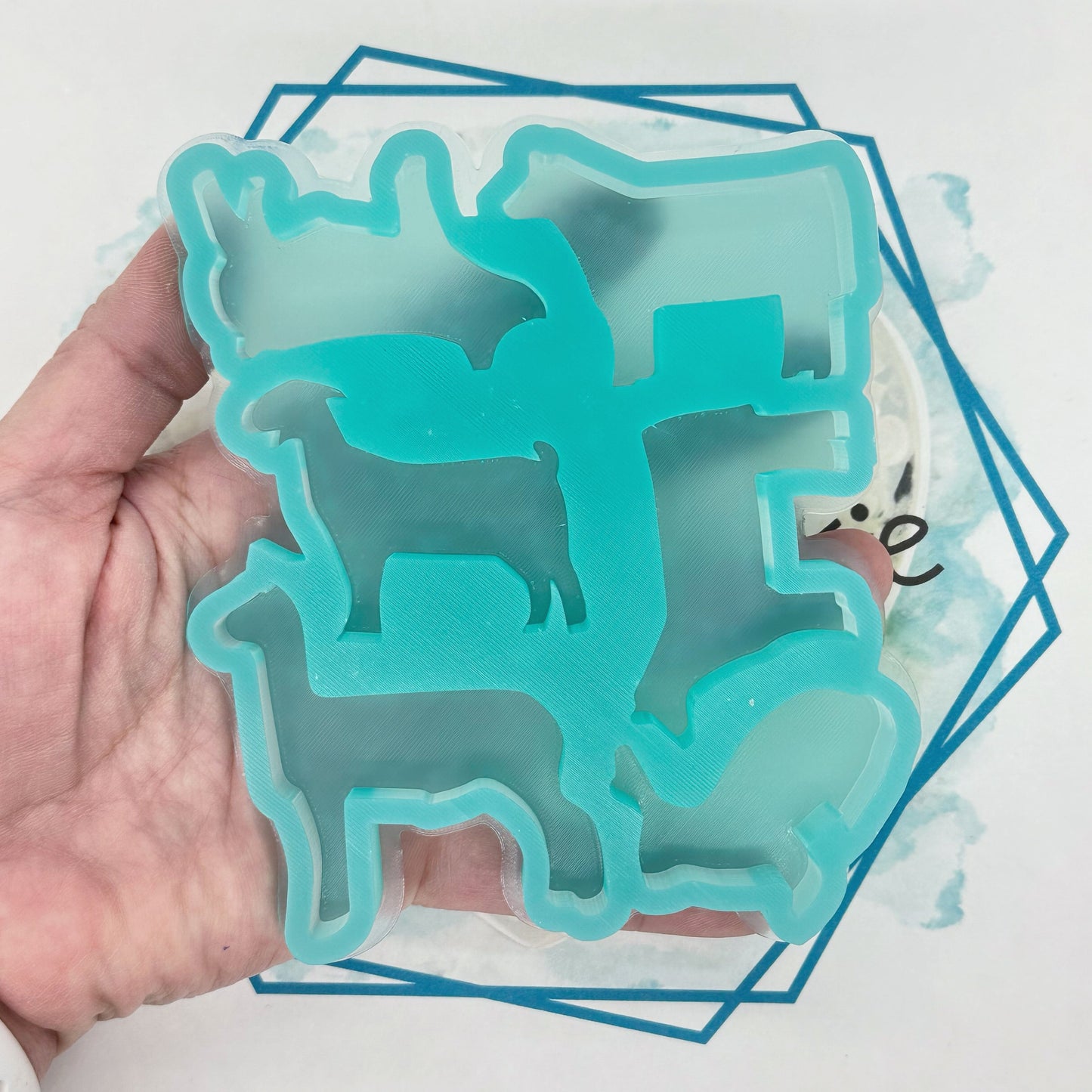 Show Animals Wax Mold