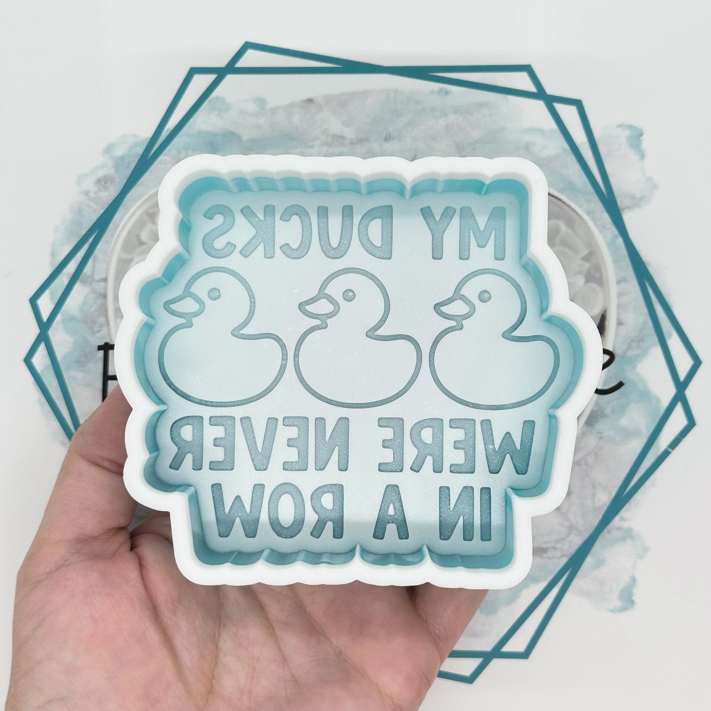 *NEW RELEASE* Ducks in a Row Freshie Mold
