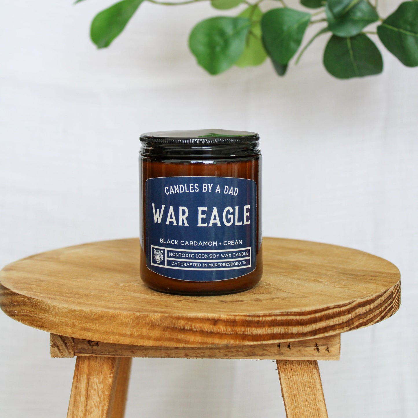 Auburn Tigers War Eagle 7oz Candle