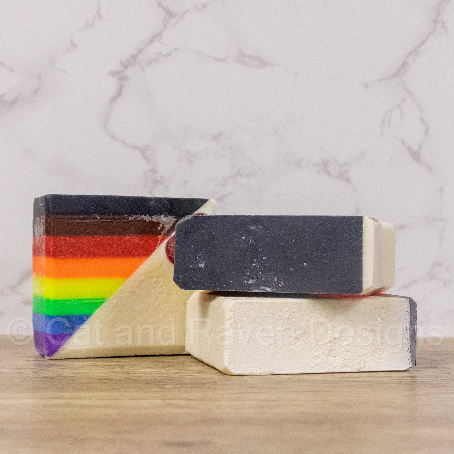 All Together Now (inclusive pride flag) soap