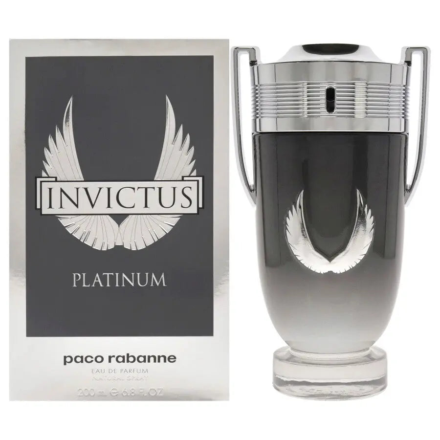 Invictus Platinum By Paco Rabanne For Men 6.8 oz EDP Spray