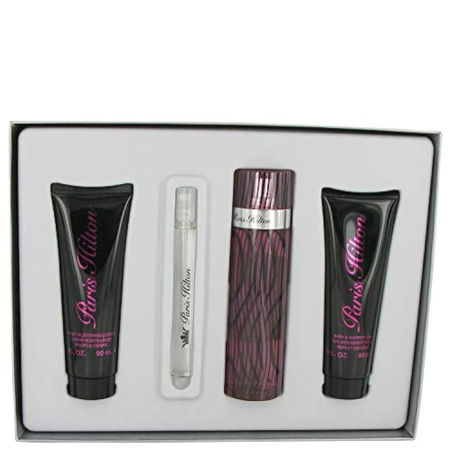 Paris Hilton Set 4p 3.4 oz For Women EDP Spray