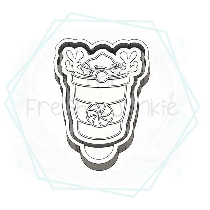 Reindeer Coffee Freshie Mold