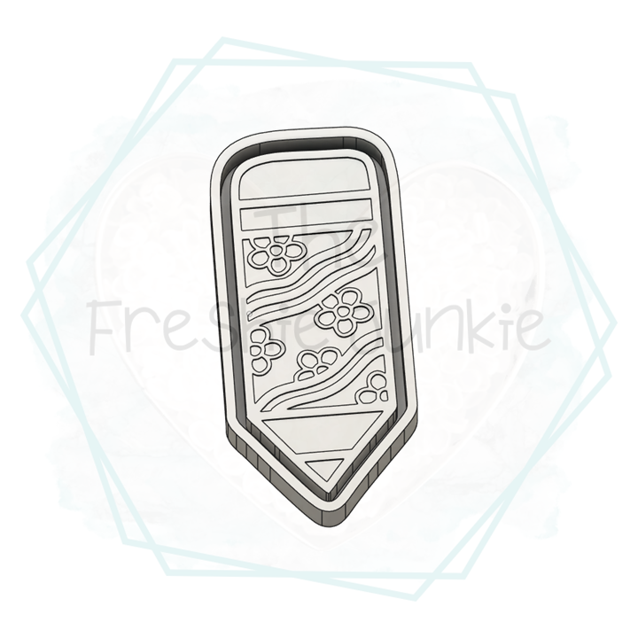 *NEW RELEASE* Groovy Pencil Freshie Mold