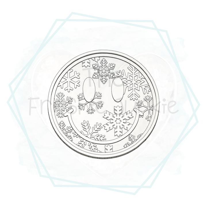 Seasonal Smiley Inserts Freshie Mold