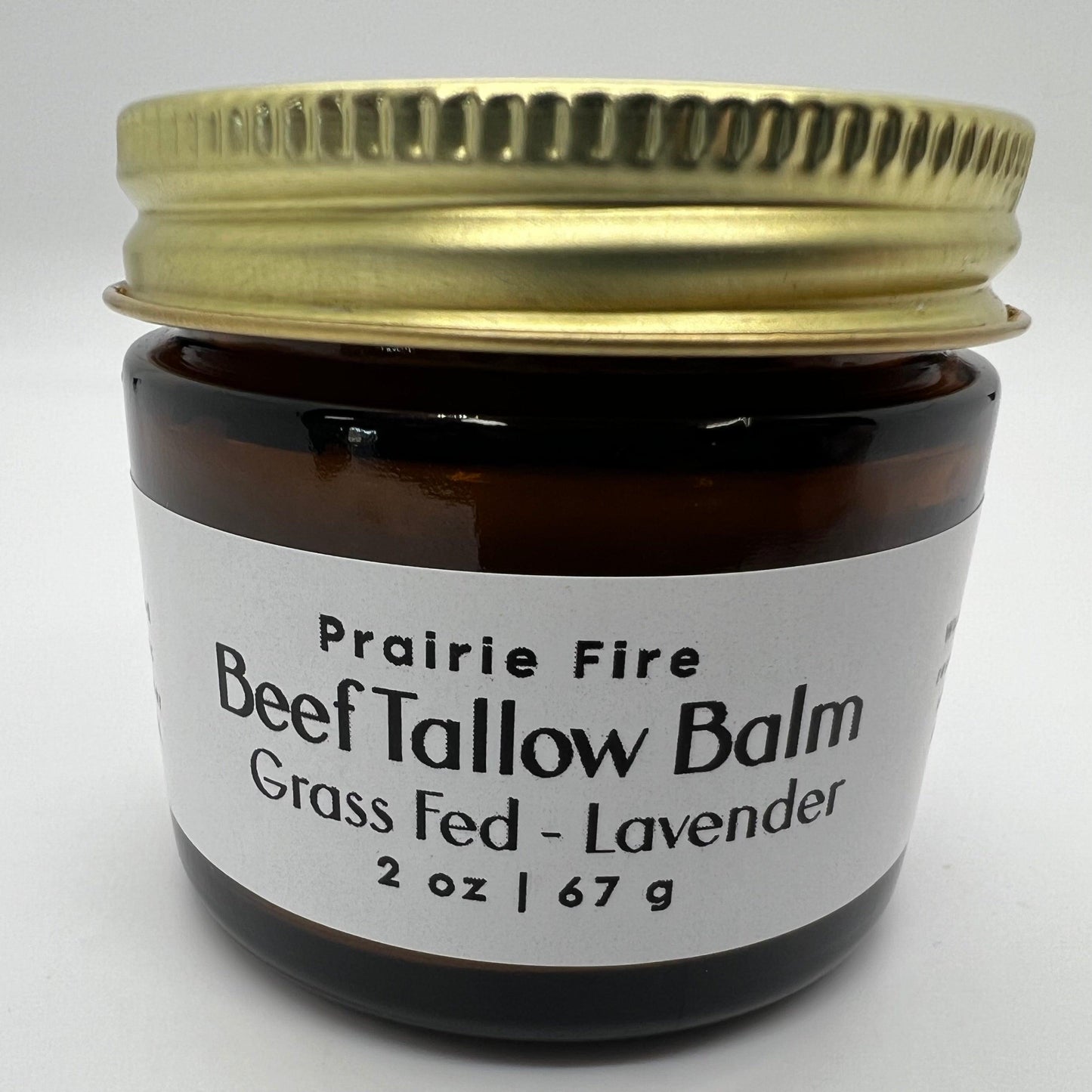 Beef Tallow Balm - 2 oz - Grown and Made in USA - Organic Grass Fed and Finished Tallow - Moisturizing Skin Care