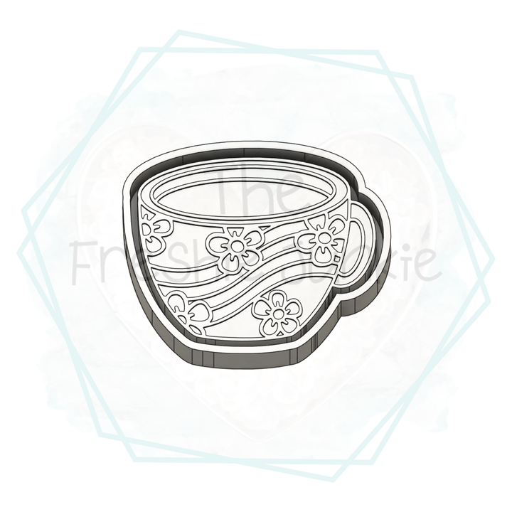 *NEW RELEASE* Groovy Coffee Cup Freshie Mold