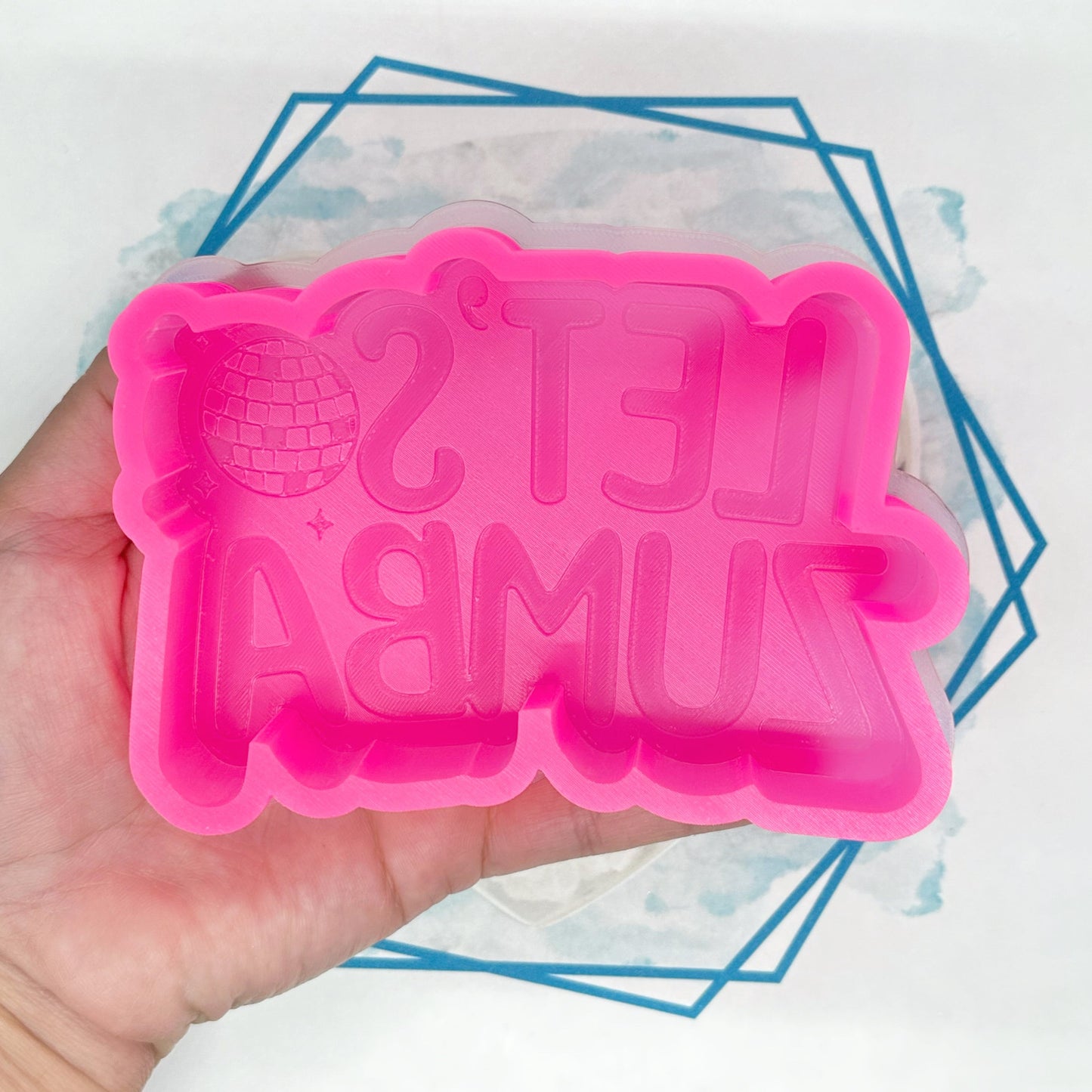 Let's Zumba Freshie Mold
