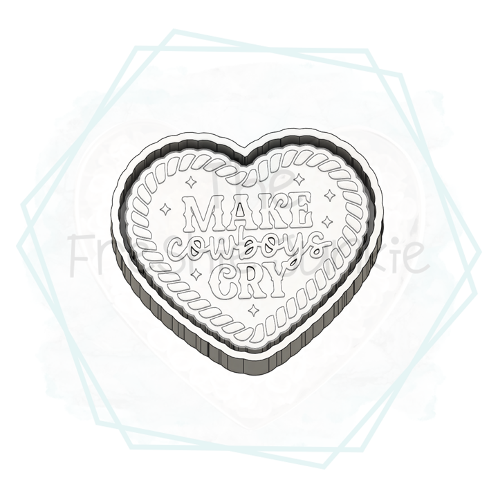 *NEW RELEASE* Make Cowboys Cry Freshie Mold