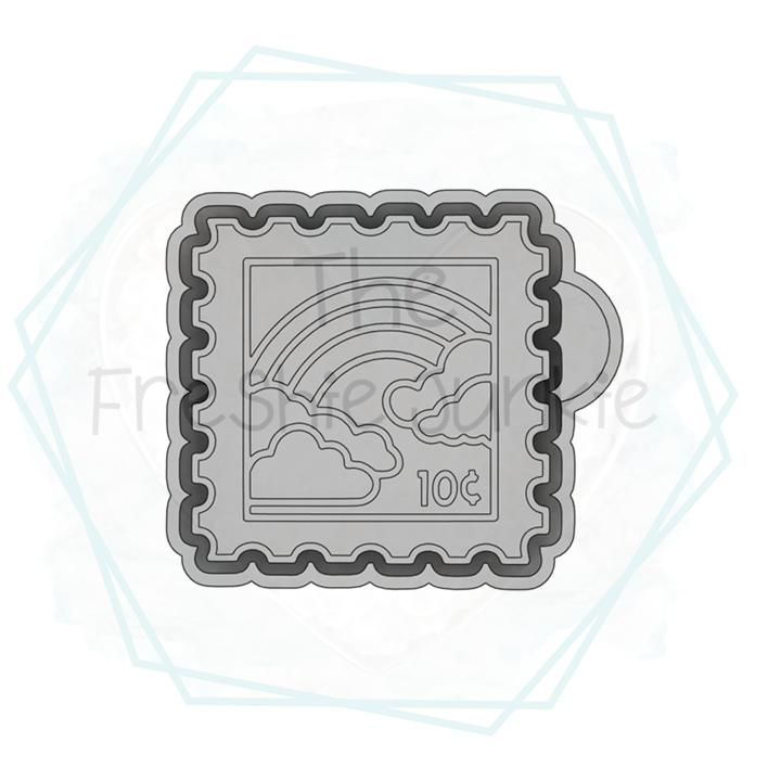 *NEW RELEASE* Rainbow Stamp Freshie Mold