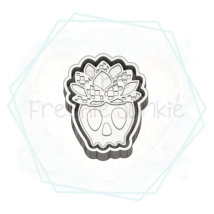 *NEW RELEASE* Skull Succulent Freshie Mold