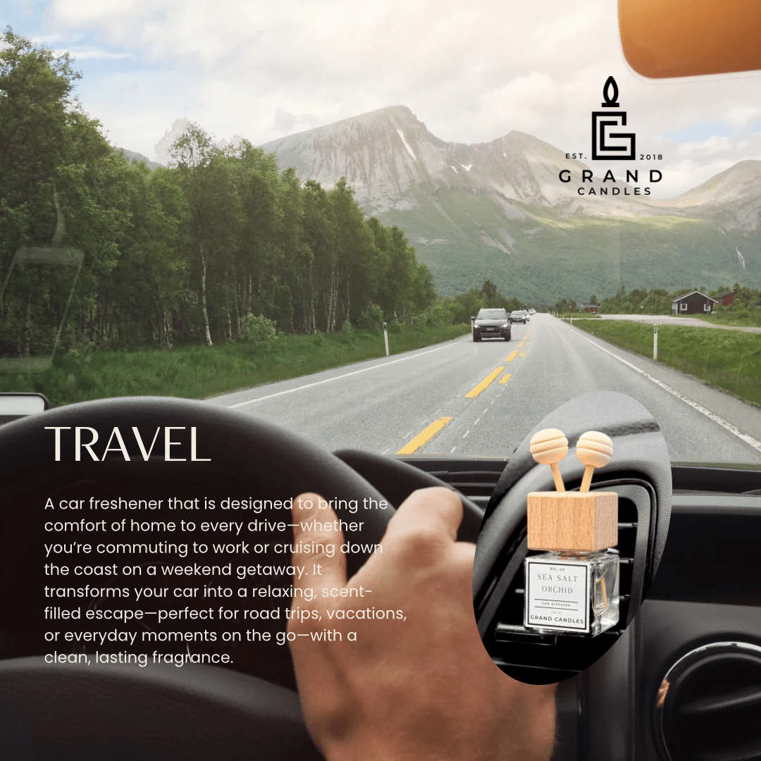 Oakmoss Amber Car Diffuser