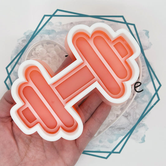 Dumbbell Freshie Mold