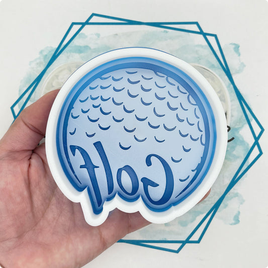 Golf Freshie Mold