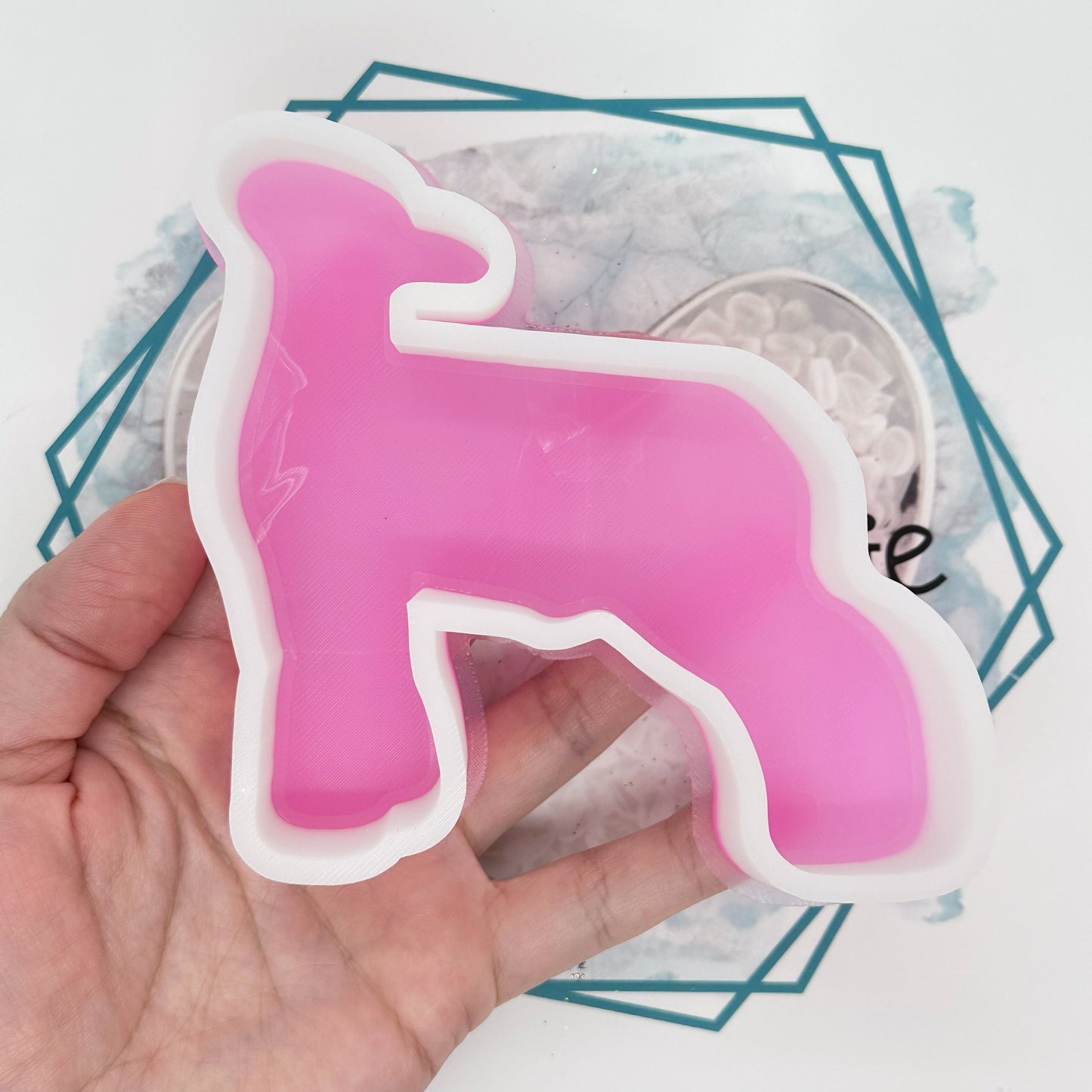 Cardstock - Show Lamb Freshie Mold