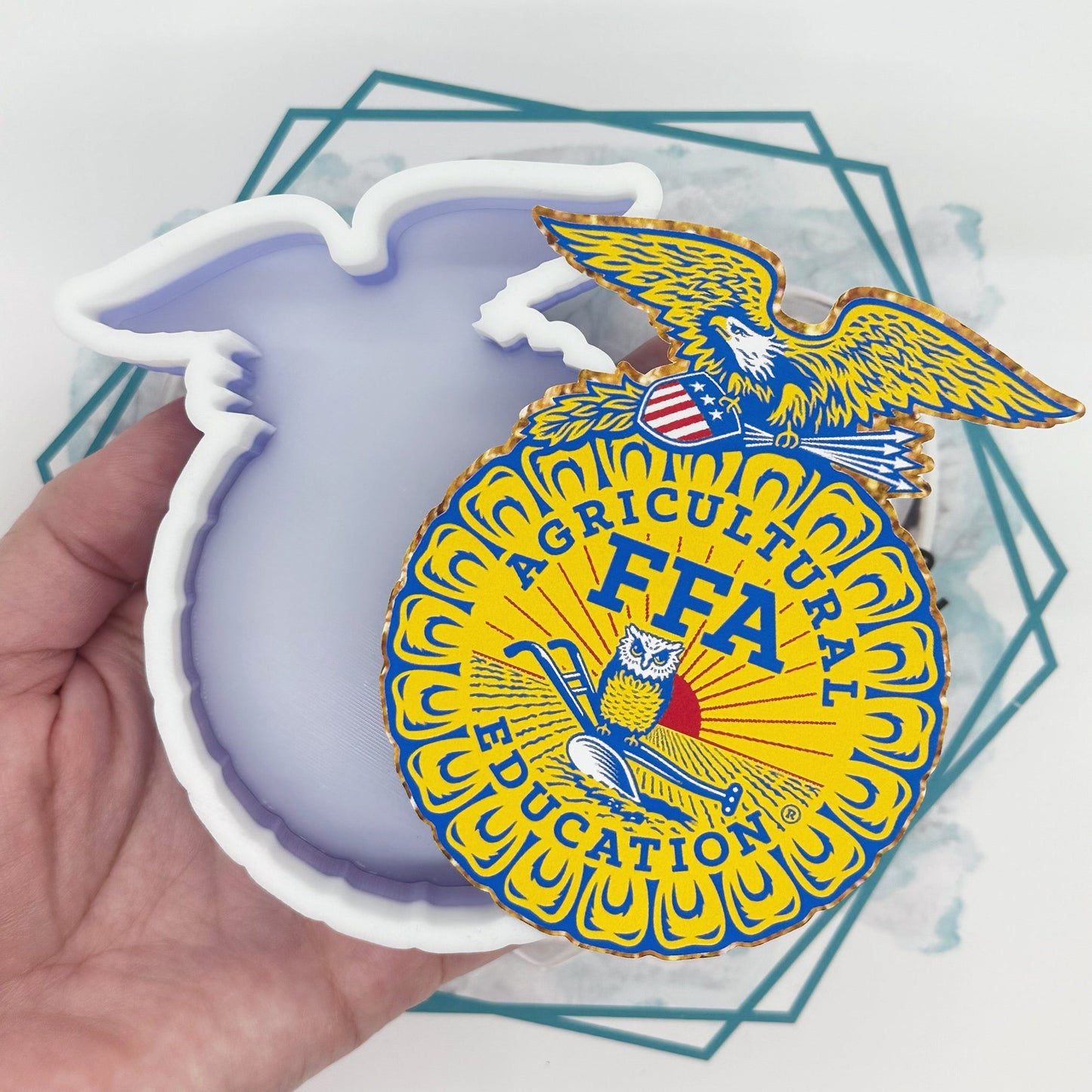 FFA Freshie Mold & Cardstock SET