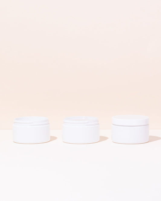 4oz / 118ml gloss pet jar - white