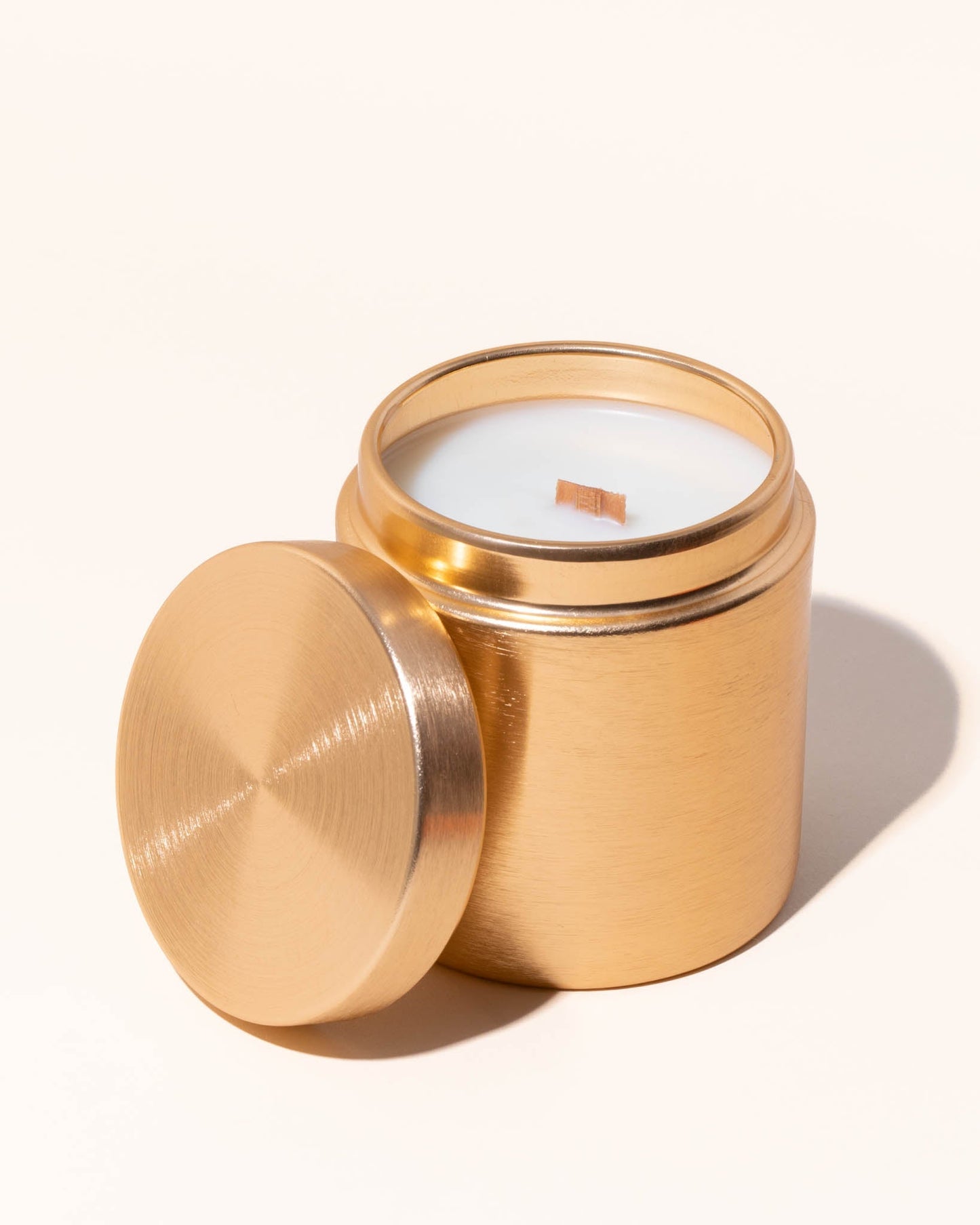 9oz glam tin & lid - gold - the stash