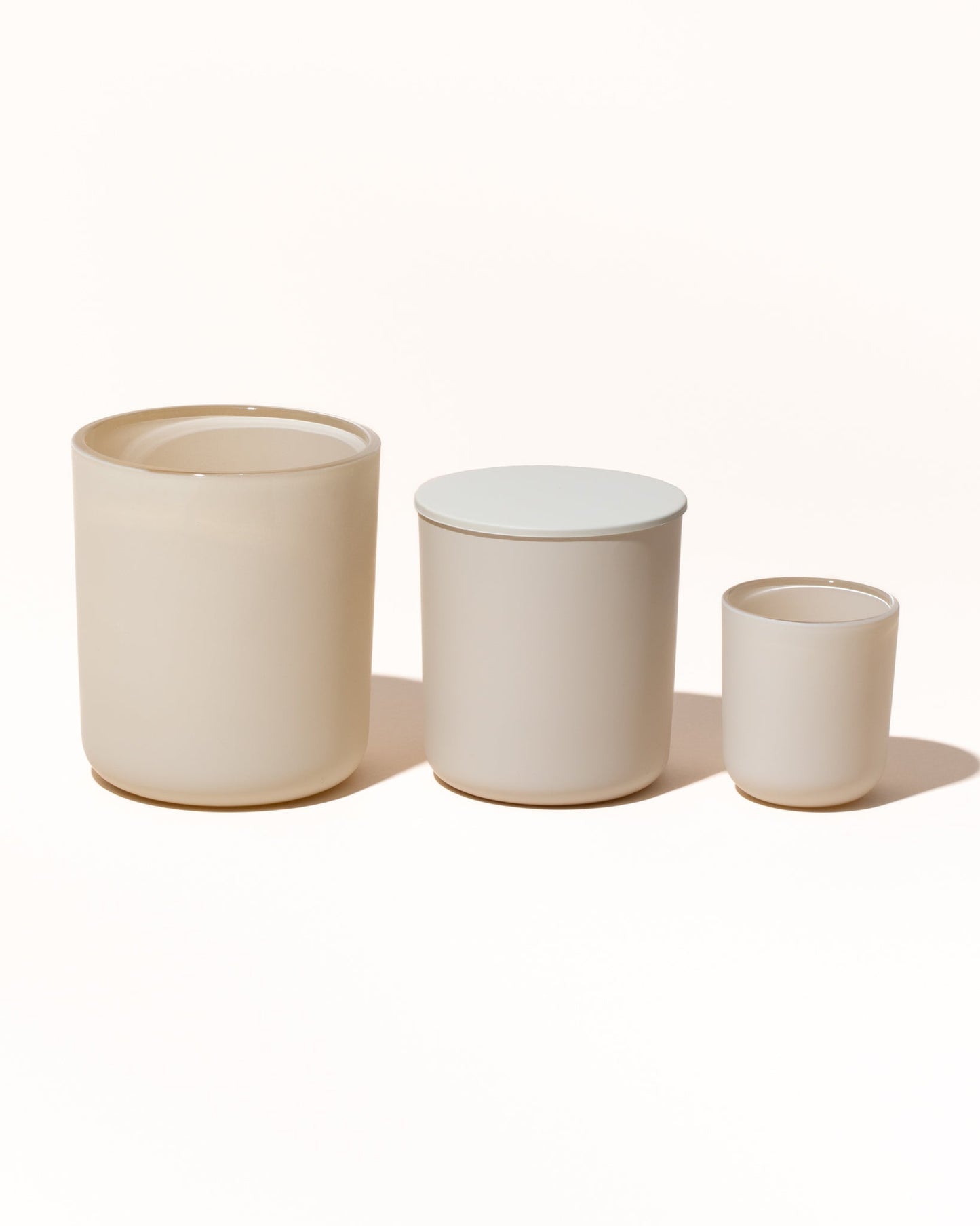 12oz aura vessel - matte cream - the stash