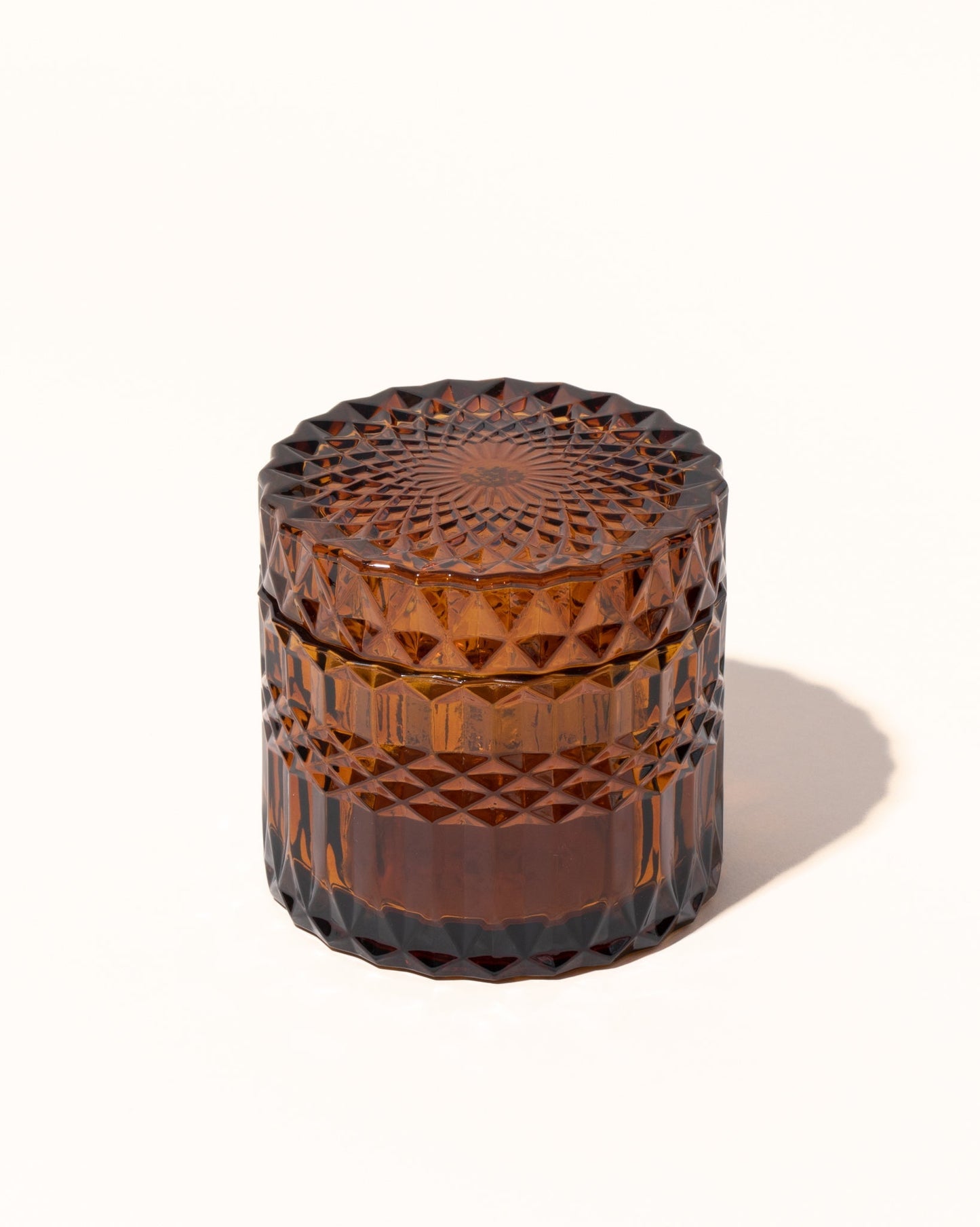 7oz posh vessel & lid- translucent citrine - the stash