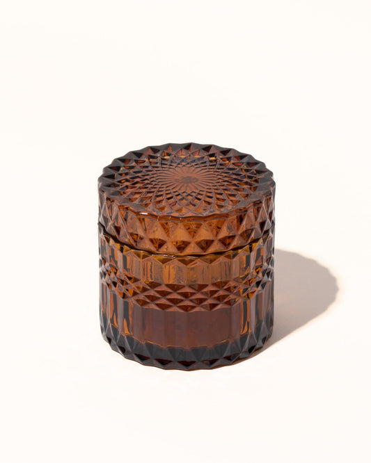 7oz posh vessel & lid- translucent citrine - the stash
