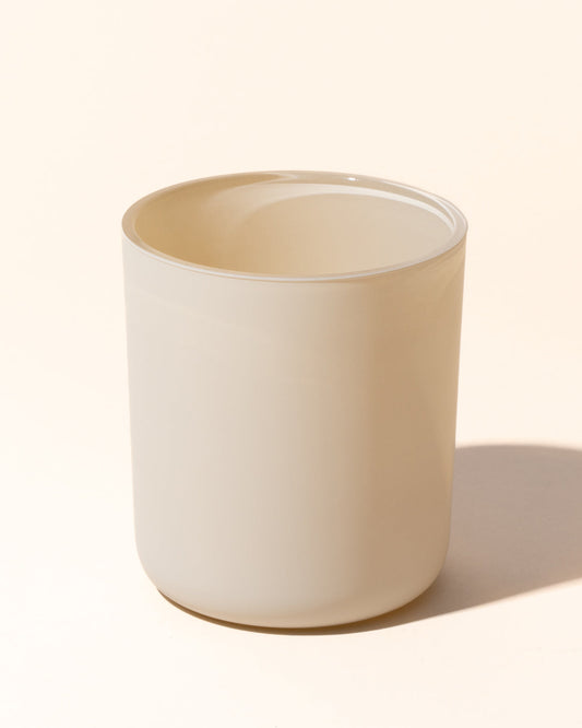 12oz aura vessel - matte cream - the stash