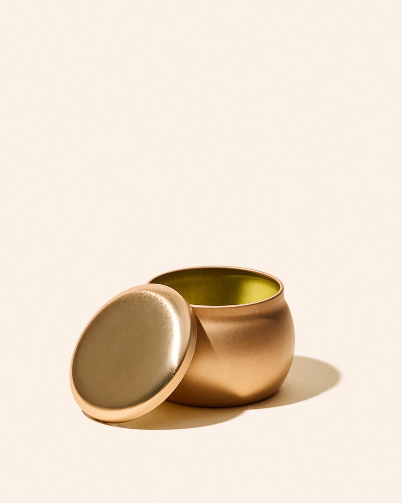 4oz amore™ candle tin & lid