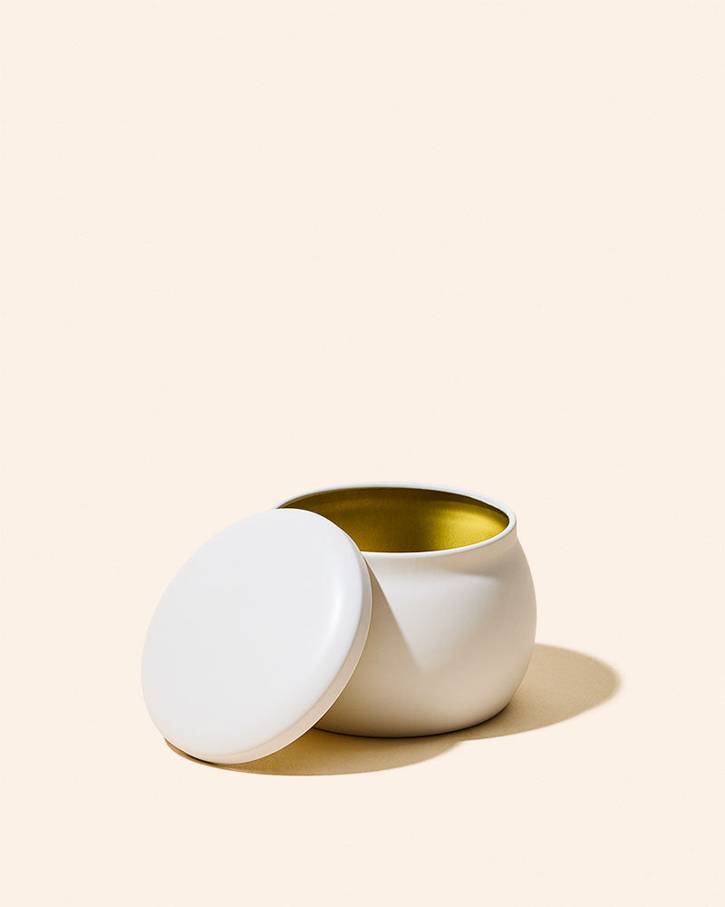4oz amore™ candle tin & lid