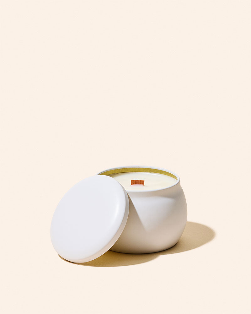 4oz amore™ candle tin & lid