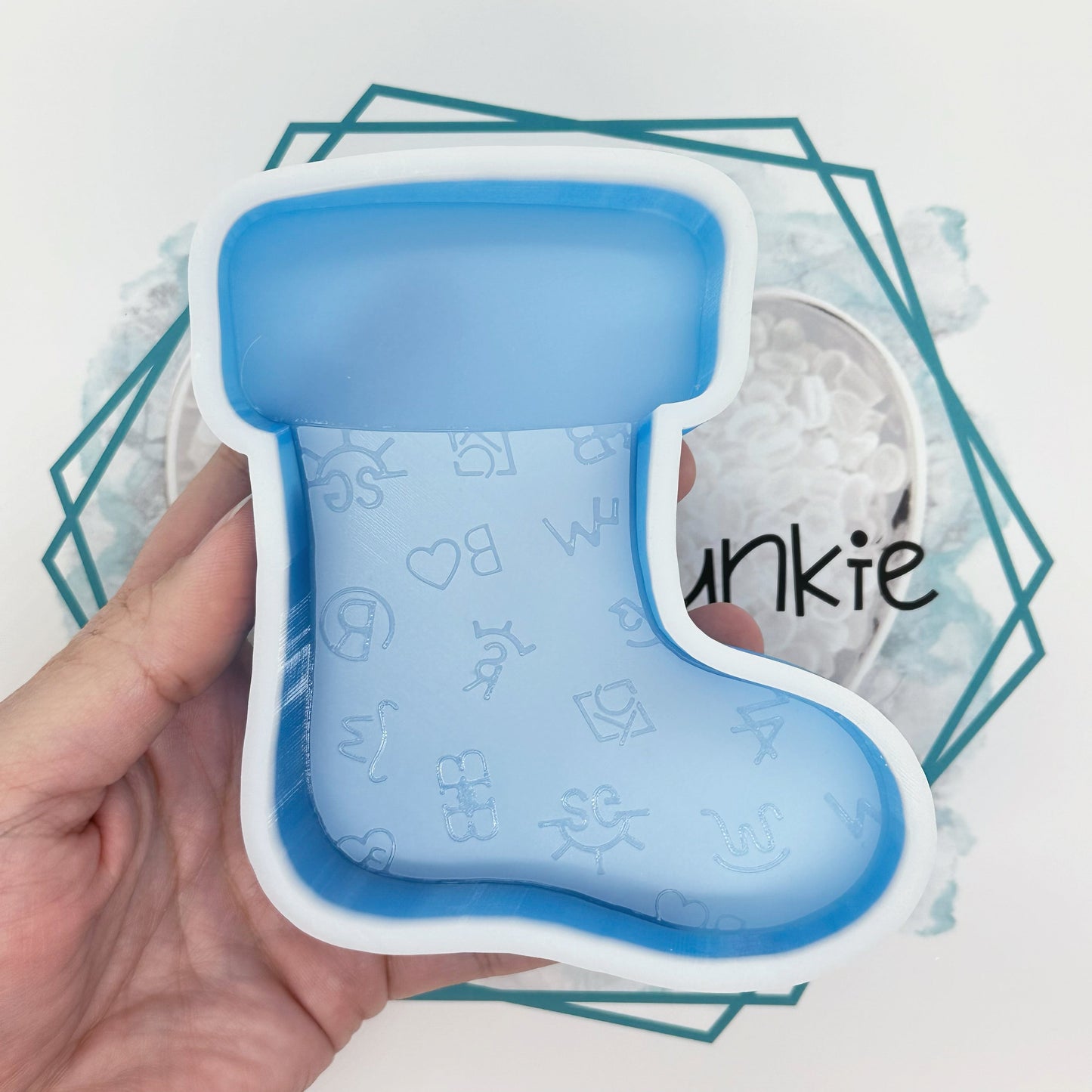Cattle Brand Stocking Freshie Mold