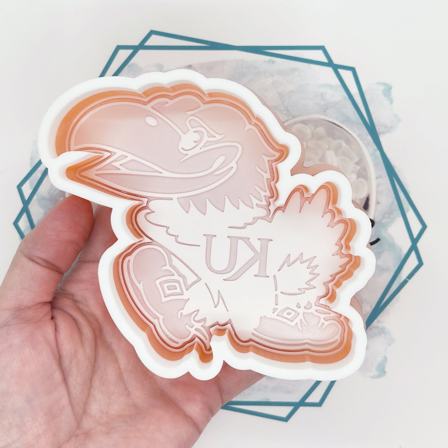 Jayhawk Freshie Mold