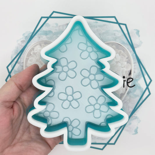 Daisy Christmas Tree Freshie Mold