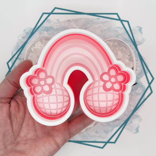 *NEW RELEASE* Retro Rainbow Freshie Mold